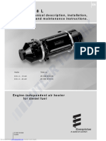 Air Heater 8 L: Technical Description, Installation, Operation and Maintenance Instructions