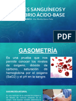 5 y 6. Gases Sanguineos y Equilibrio Acido Base