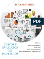 Act 3 Costos y Proyectos