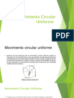 Movimiento Circular Uniforme