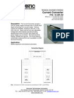 Axiomatic Current Converter