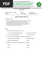 SOAL UTS GANJIL NAHWU Kelas IX