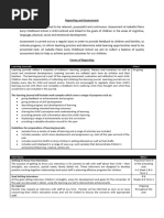 Reporting and Assessment Updated Sept 2013