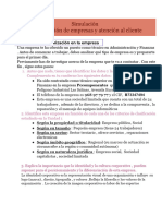 Simulación de Empresas - Comunicacion y Atención Al Cliente