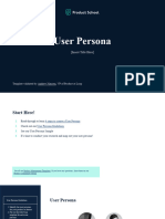 PM User Persona