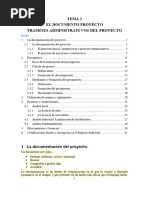 Tema2 - El Documento Proyecto. Legalización Administrativa