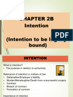 Chapter 2b - Intention