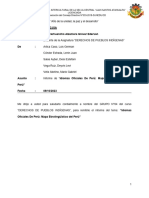 Idiomas Oficiales en El Perú - Mapa Etnolingüístico