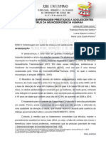 Cuidados de Enfermagem Prestados A Adolescentes Com Vírus Da Imunodeficiência Humana