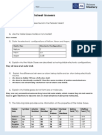 C3.1.7 The Noble Gases Worksheet Answers