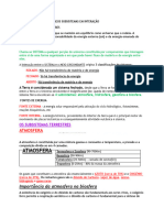 Unidade 1 - A Terra e Os Seus Subsistemas em Interação