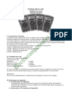 Manual Usuario UT33D-PLUS