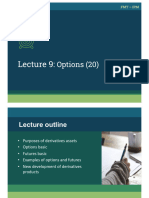 Lecture 9 Options