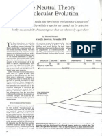 The Neutral Theory of Molecular Evolution - Motoo Kimura