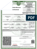 Acta Nacimiento