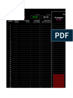 Planilha Controle Diário Exames Flod Trading