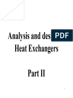 Analysis and Design of Heat Exchangers - Part II BB