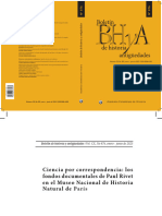 Hernández Bello - 2023 - Ciencia Por Correspondencia Los Fondos Documentales de Paul Rivet