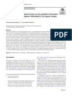 Influence of Biotic and Abiotic Factors On The Population Fluctuation of Tuta Absoluta (Lepidoptera: Gelechiidae) in An Organic Tomato Farming