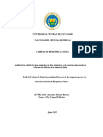 Analisis de La Calidad de Agua-Jiménez