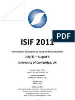 ISIF 2011 Book