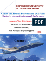 Chapter 1-Introduction To Aircraft Performance