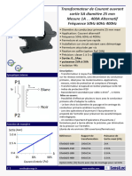 Fiche Capteur de Courant