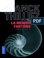 La Memoire Fantome - Thilliez, Franck