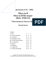 Haydn - Theresien Vocal Parts