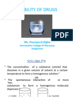 Solubility of Drugs