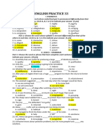 English Practice 33