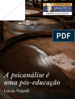 Ebook A Psicanálise É Uma Pós-Educação