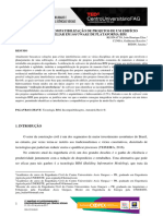 Artigo - Modelagem e Compatibilização de Projetos de Um Edifício Multifamiliar em Software de Plataforma Bim