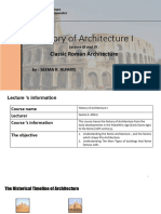 Lecture 8 9 Rome Architecture