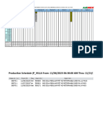 (45.0) Programa de Produccion Planta Villahermosa Semana 45 Del 6 Nov Al 12 Nov