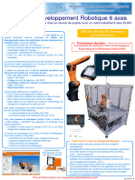 d000160 Cellule de Developpement Robotique 6 Axes