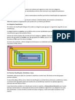 Classificação Dos S.V