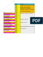 Horarios de Clase Del Liceo Nacional 2023-2024