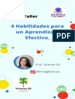 Cuatro Habilidades para Un Aprendizaje Efectivo