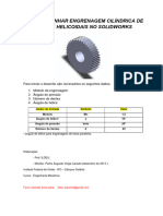 Engrenagem Cilindricas Dentes Helicoidais