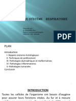 Pathologie Du Système Respiratoire