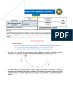 BANCO DE EJERCICIOS - Conservacion de La Energia