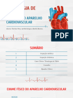 Inspeção Do Ap. Cardiovasc. - Tetralogia de Fallot (Seminário de Ped)