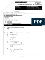 10.0 Carboxylic Acid 2022 (Lecturer)