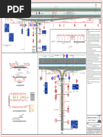 Typical Connection Details Between Branch Road and Divided Freeway