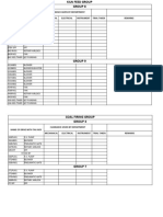 Trial Sheet