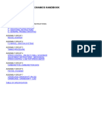 Jlo L/Rm252 Engine Mechanics Handbook: Table of Contents - Page 1 of 1