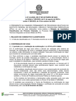 Edital 414-2023 - PS 2024 Integrado - Lista de Classificados (1 Chamada)