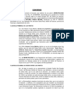 Convenio Que Se Firmara Con La Municipalidad