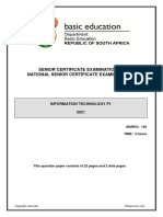 Information Technology P1 May-June 2021 Eng